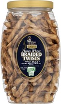 Utz Quality Foods Pretzel Barrels (Honey Wheat Braided Twists 26 oz, 1 Barrel) - $25.69