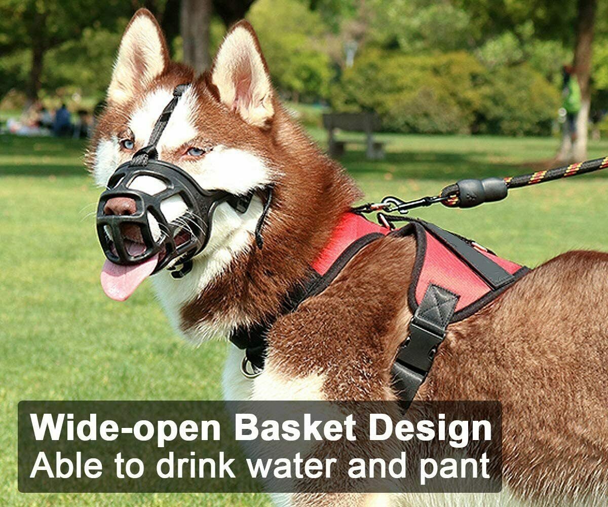 soft basket muzzle for dogs