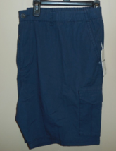 TOMMY BAHAMA Island Survivalist Cargo Shorts Men's Size 3XLB Blue Big & Tall New - $53.45