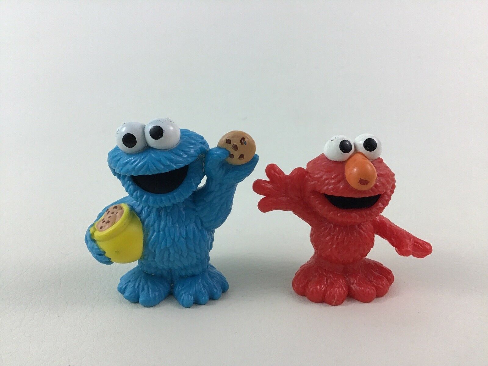 Sesame Street Toy Figures Elmo Cookie Monster 3pc Lot Hasbro 2010s B4 ...