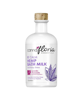 Cannafloria Hemp Bath Milk - Be Calm, 9 ounces