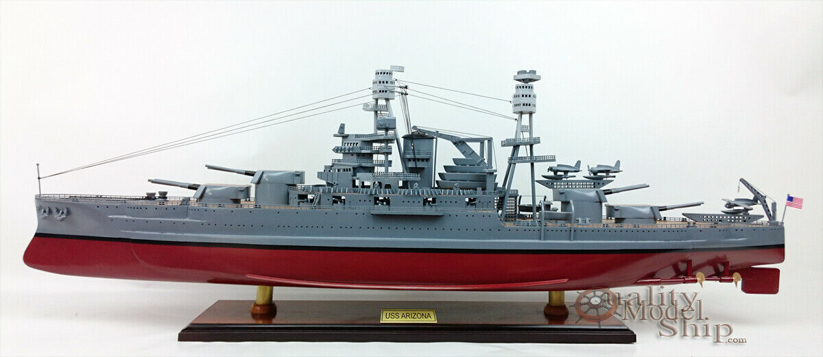 USS Arizona (BB-39) Battle Ship Model Scale 1:200 - Models