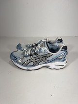 Asics Womens Gel GT 2130 TN854 White Blue Running Shoes Sneakers Size 9 - $38.21