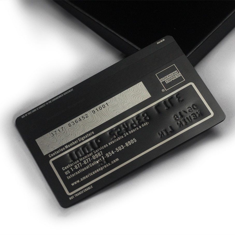 black card american express requirements