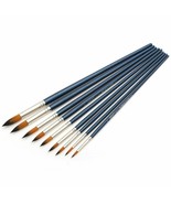 9 Pcs Synthetic Nylon Art Paint Brush Set for Acrylic Watercolor Oil Pai... - $40.12