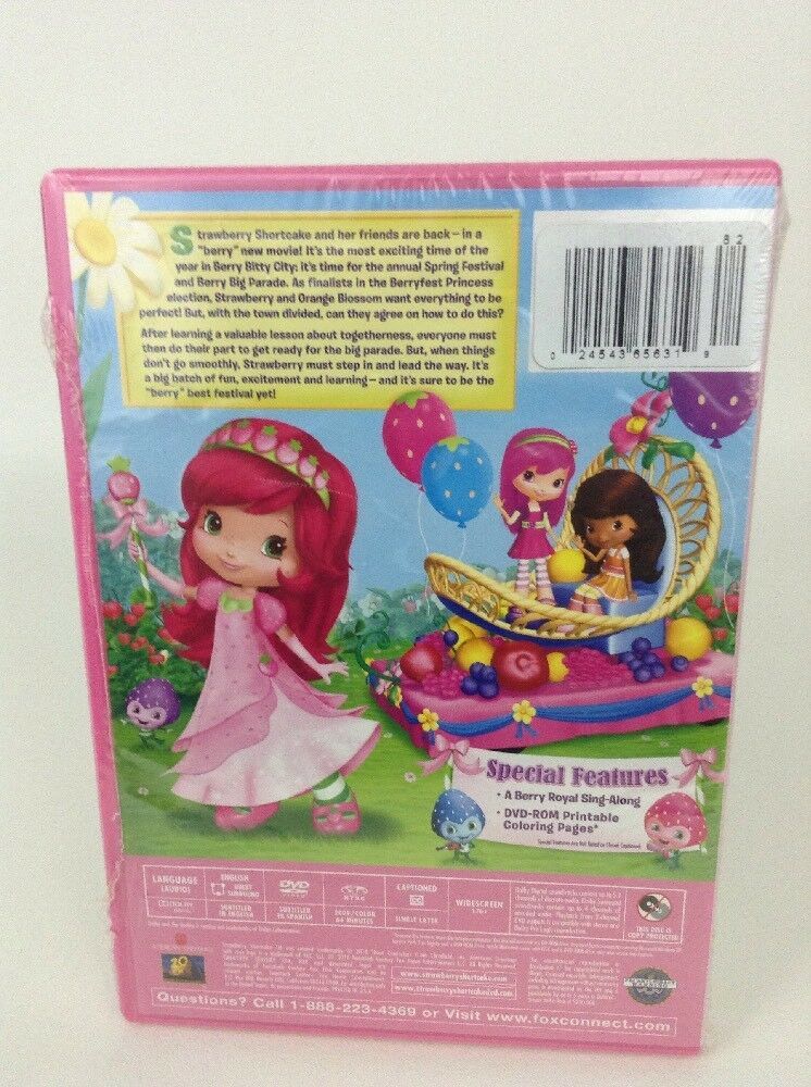 Strawberry Shortcake 35th Birthday Dvd And Digital Puzzle The Berryfest 