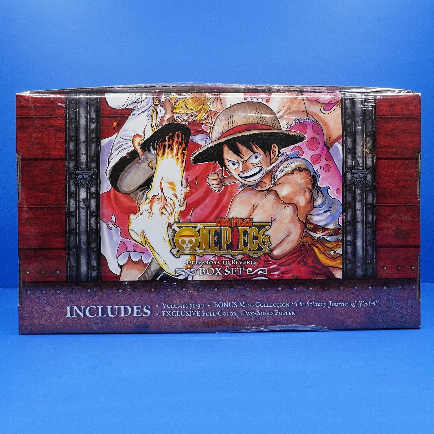 One Piece Manga Box Set 4 Volumes 7190 Dressrosa To Reverie English