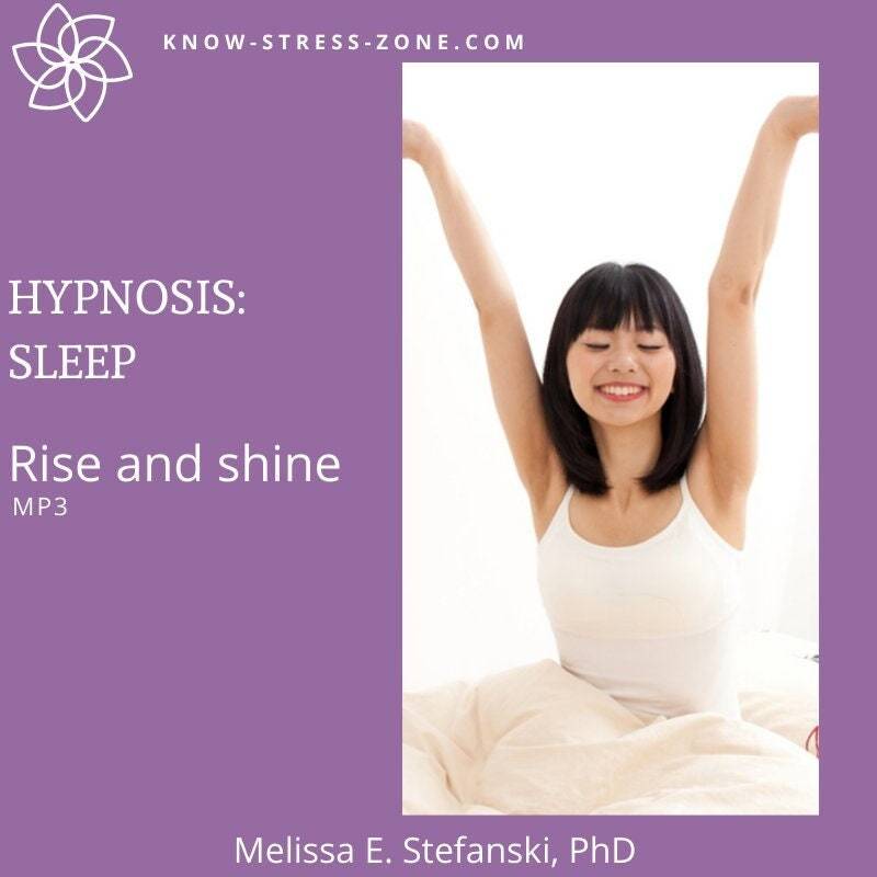 HYPNOSIS: Rise and Shine MP3; Sleep; Rest; Binaural Beats; Mental Health; Self C