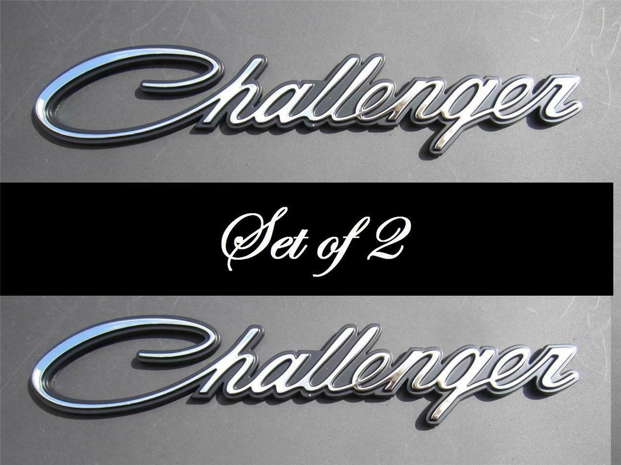 Dodge Challenger Emblems And Badges