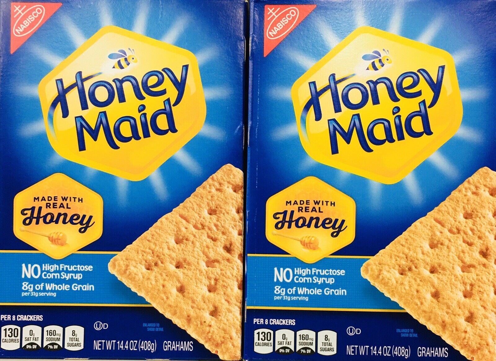 Nabisco Honey Maid Graham Crackers 144 Oz 2 Pack ~ Fast Free Shipping Food And Beverages 5193