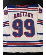 Wayne Gretzky Signed New York Rangers Hockey Jersey COA - $349.99