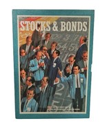 3M Stocks and Bonds Stock Market Investment Board Game Bookshelf 1964 Co... - $39.99