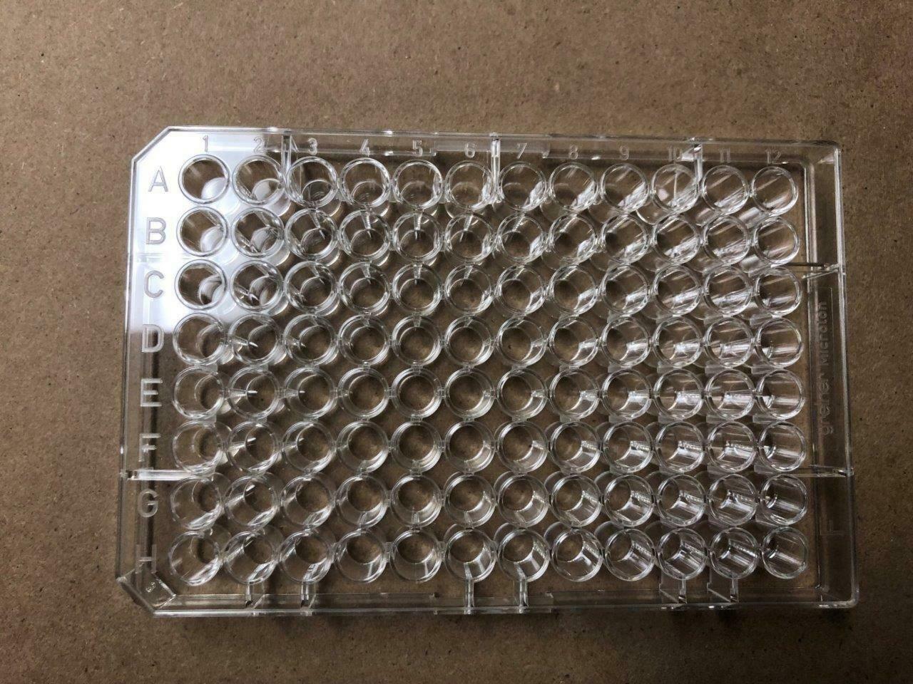 Greiner BioOne 96 Well Plates. High Binding, Flat Bottom. Lot of 20