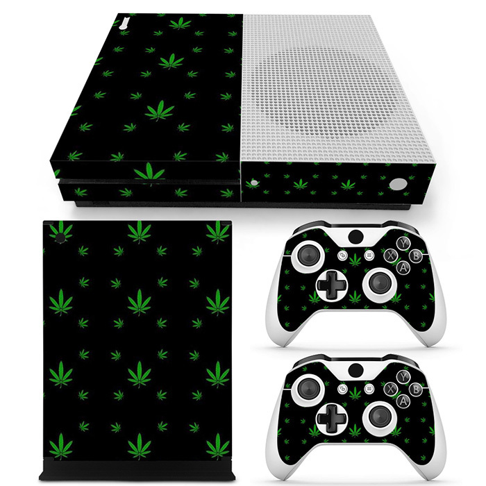 Marijuana Xbox one S Skin for Xbox one S Console and Controllers ...