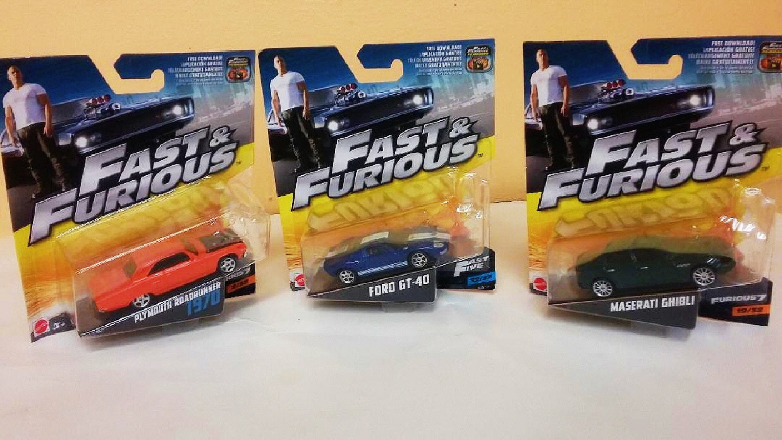 rare fast and furious diecast cars
