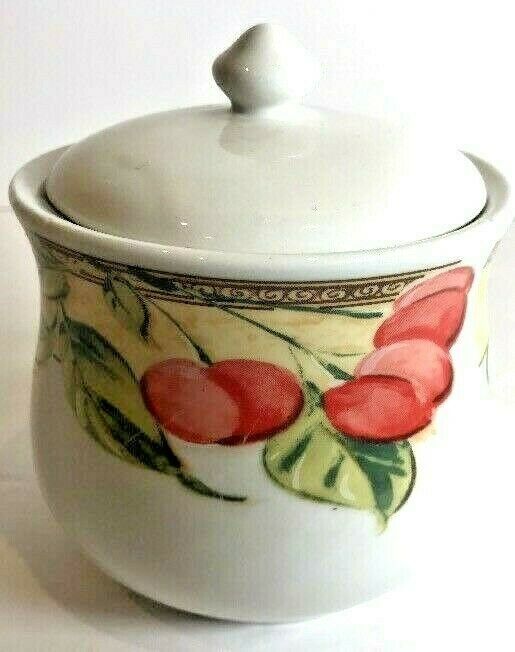 Gibson Designs "FRUIT GROVE" Dinnerware Collection (Peaches, Cherries