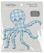 Fabric Editions Little Feet Boutique Iron-On Applique-Sea Life - Octopus - $7.00