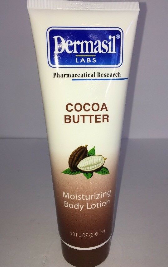 Dermasil Cocoa Butter Moisturizing Body Lotion 10 OZ Pharmaceutical