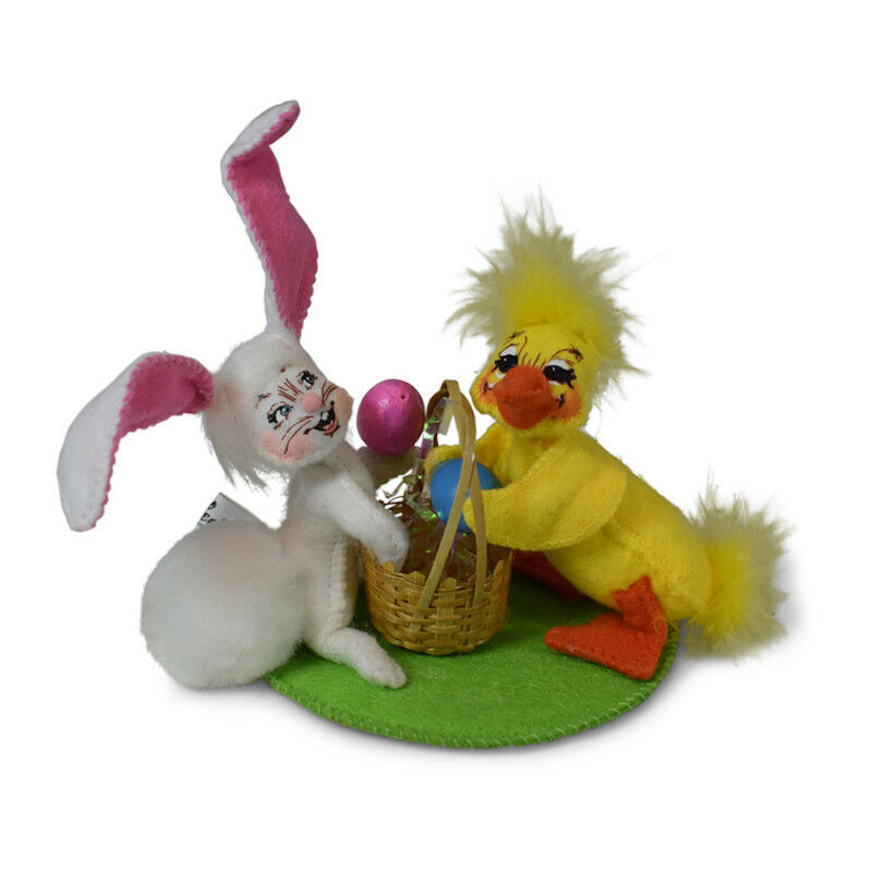 Annalee Dolls 2019 Spring Easter Girl Bunny 6in Plush New with Tags