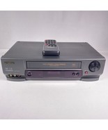 Hitachi FX6500 Stereo Hi-Fi VHS VCR Video Cassette Recorder Player W/ Re... - $37.04