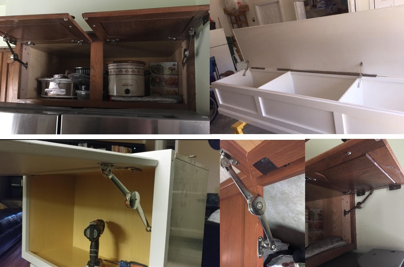 douper lid support hinge