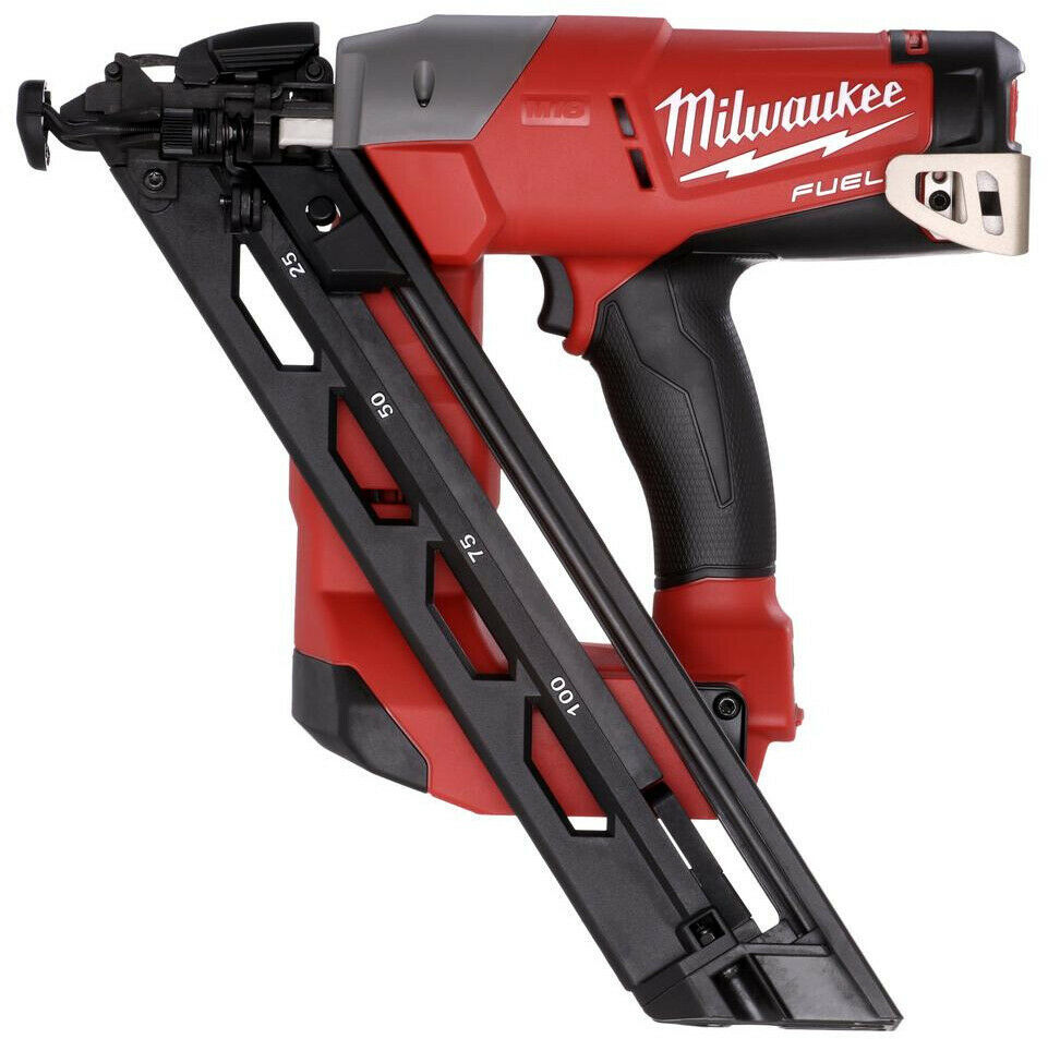 Milwaukee Cordless Finishing Nailer 18-Volt Lithium-Ion 15-Gauge ...