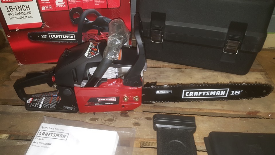 Craftsman CMXGSAMA426S 42cc 2Cycle 16Inch Gas Powered Carrying Case