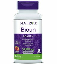 Natrol Biotin 5,000mcg Fast Dissolve, 90 Tablets - $15.11