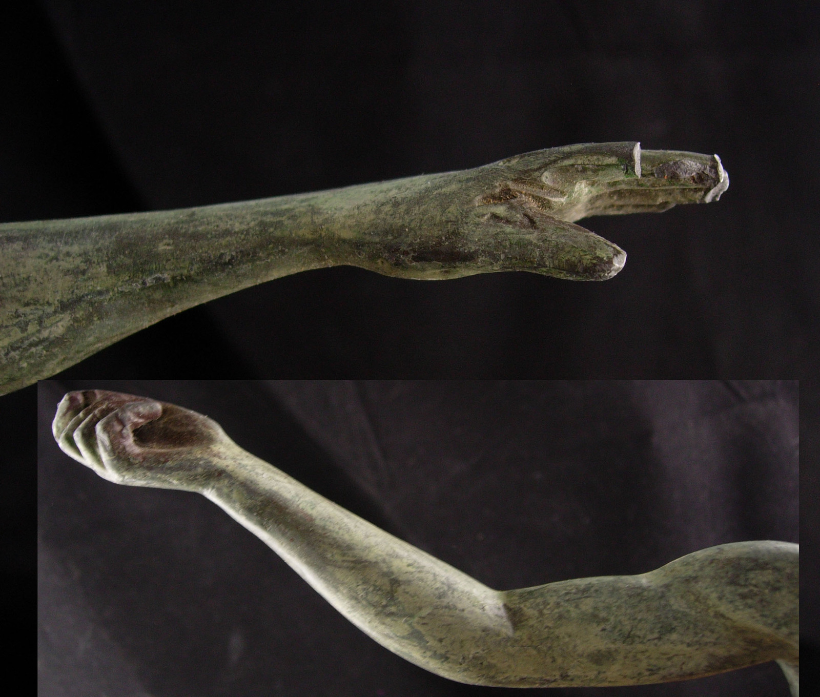 Antique nude Zeus statue Vintage and similar items