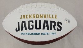 TRAVON WALKER SIGNED JACKSONVILLE JAGUARS FULL SIZE NFL LOGO FOOTBALL BECKETT image 2