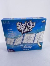 Disney Edition Sketchy Tales Game Family Drawing Guess Laugh Repeat Sealed - $11.29