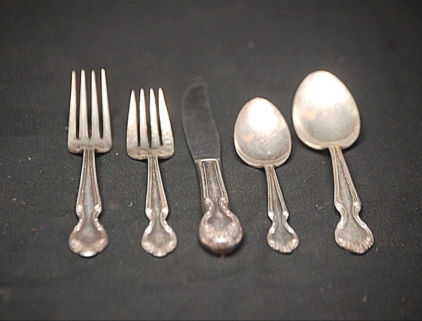 Lady Densmore Silverplate 1955 by Wm Rogers AA IS 5 Piece Place Setting ...