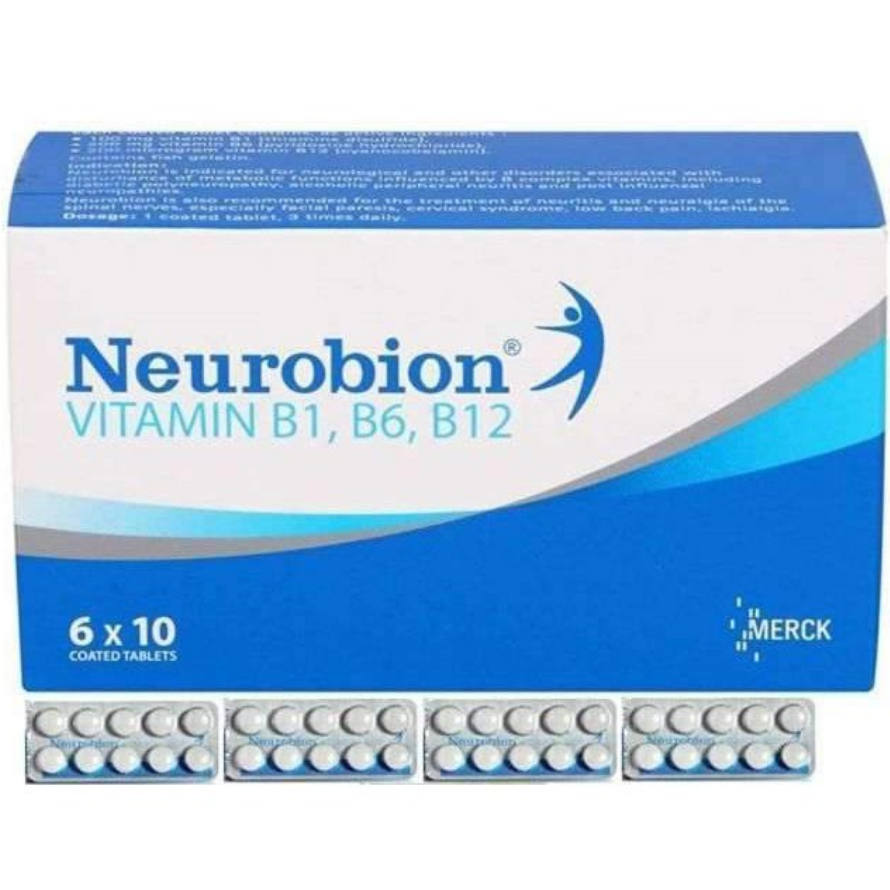 2 x 60s NEUROBION Vitamin B Complex Nerve Relief Numbness Tingling FREE EXPRESS Vitamins