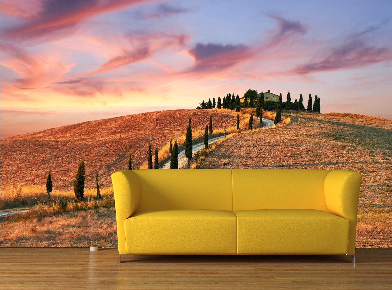 Tuscany Landscape 3D Mural Photo Wallpaper Decor Large Paper Wall