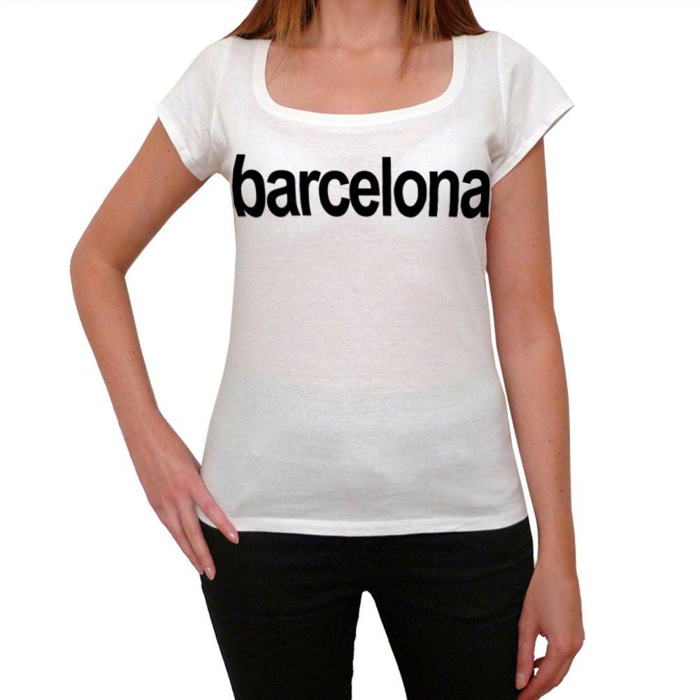 Barcelona Women's Short Sleeve Scoop Neck Tee 00057
