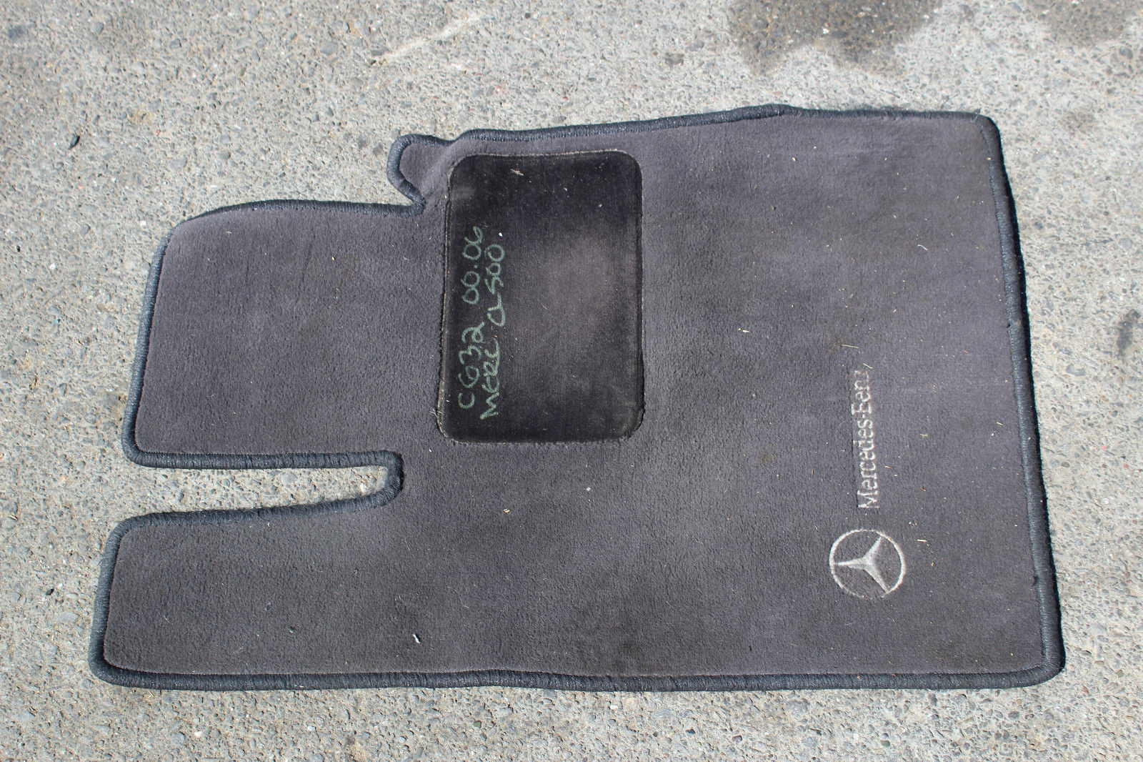 20002006 MERCEDES BENZ CL500 FRONT LEFT DRIVER SIDE FLOOR MAT C632