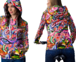 Psychedelic face dna trippy tongue dmtt hoodie women thumb155 crop