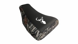 Fits Honda Rancher TRX 420 Seat Cover 2015 To 2017 With Logo Camo &amp; Blac... - $42.99