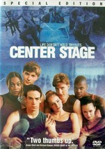 CENTER STAGE ~  Special Edition,  Blue Background, 2000 Romance Drama ~ DVD - $9.85
