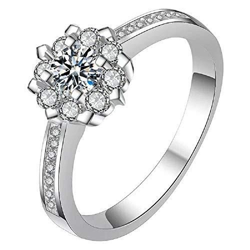 Elegant Touch 3Ct Round-Cut Diamond 925 Sterling Silver with 14K White Gold Over