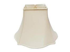 Royal Designs Flare Bottom Square Bell Lamp Shade, Eggshell, 4" x 10" x 8.5" - $44.95
