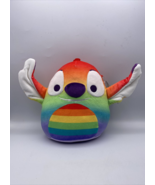 Squishmallow 8” Stitch Disney Pride Collection Lilo &amp; Stitch LGBTQ+ HTF ... - $37.72