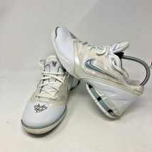 Nike Womens Shox Glamour Sneaker Shoes White 310136-141 Low Top Lace Up 9 M - $25.22