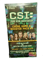 CSI Crime Scene Investigation Game and Booster Pack - $12.22