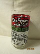 1979 Dr. Pepper King of Beverages Red & Green Stained Glass Design- Winter Scene - $8.00