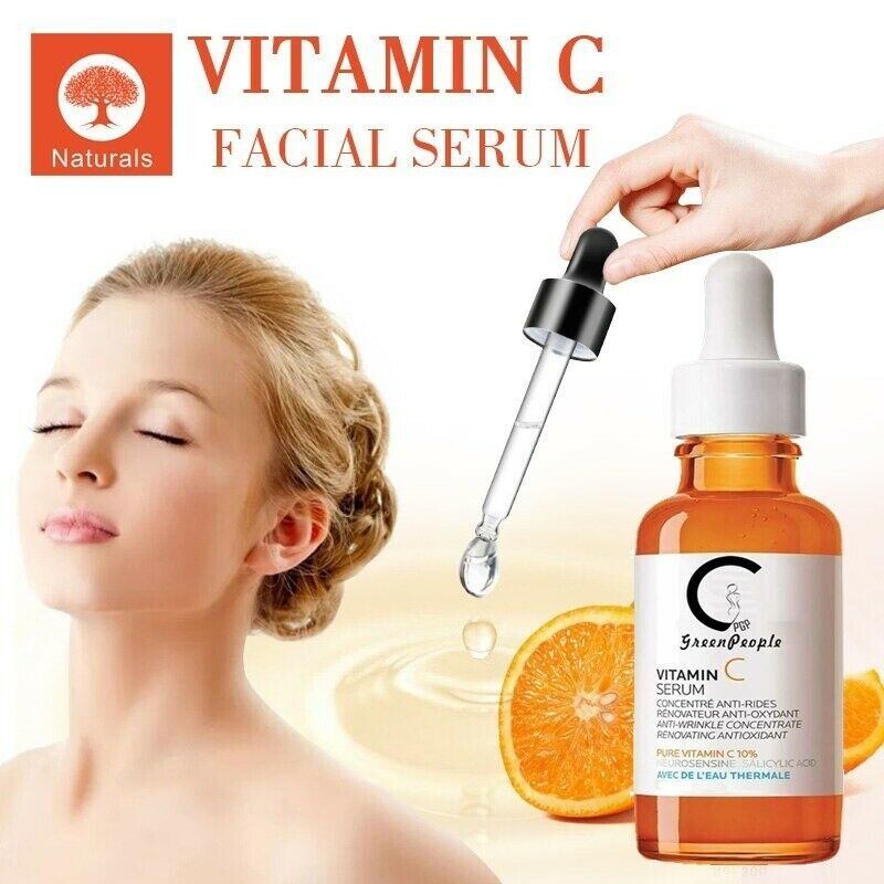 New Pure Vitamin C 10 + Salicylic Acid+Hyaluronic Acid Anti Aging for