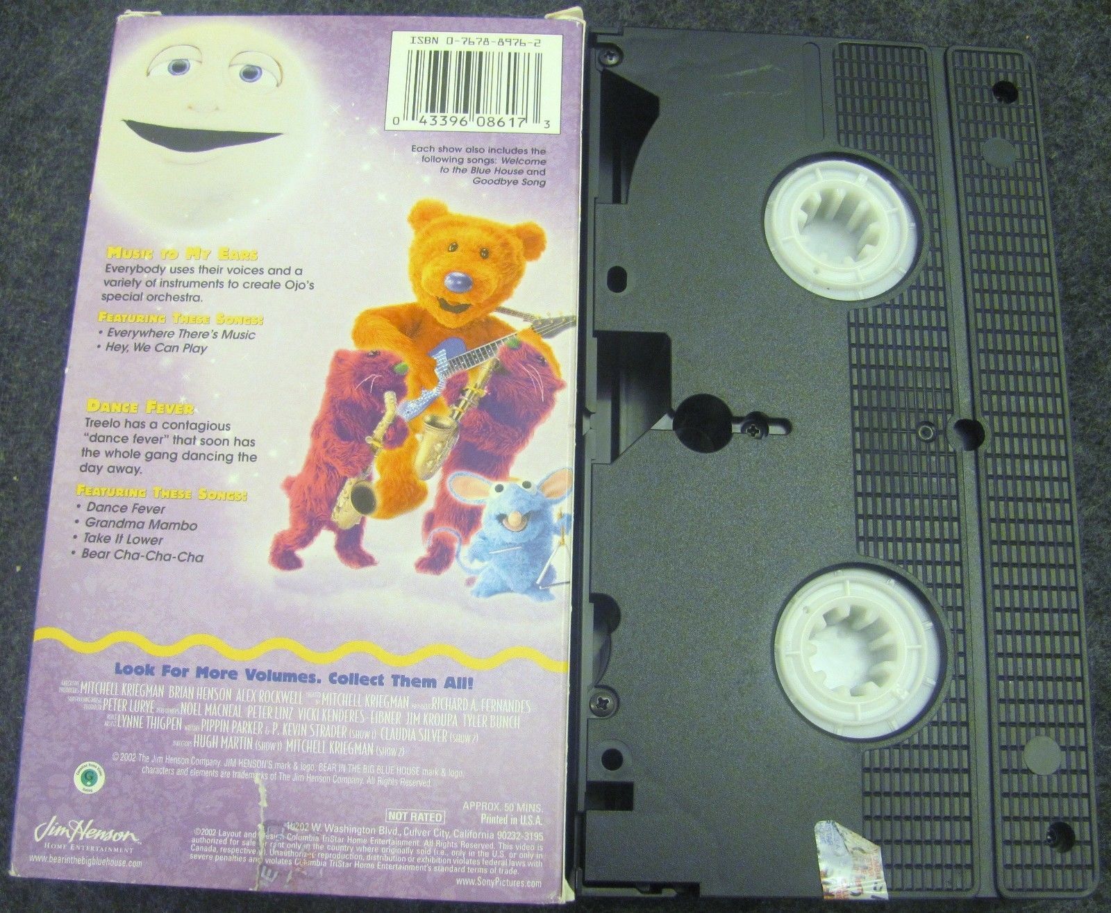 VHS Bear in the Big Blue House - Dance Party and 17 similar items