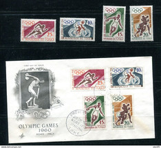 Togo 1960 Olympic Games Rome Cover+stamps 13006 - $9.90