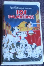 101 Dalmatians - Walt Disney Classic - Gently Used VHS Video -Clamshell - $7.91
