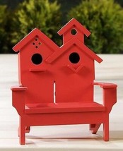 Beach Chair Bird House With 2 Entrances each Wood 11" High Color Choice image 3